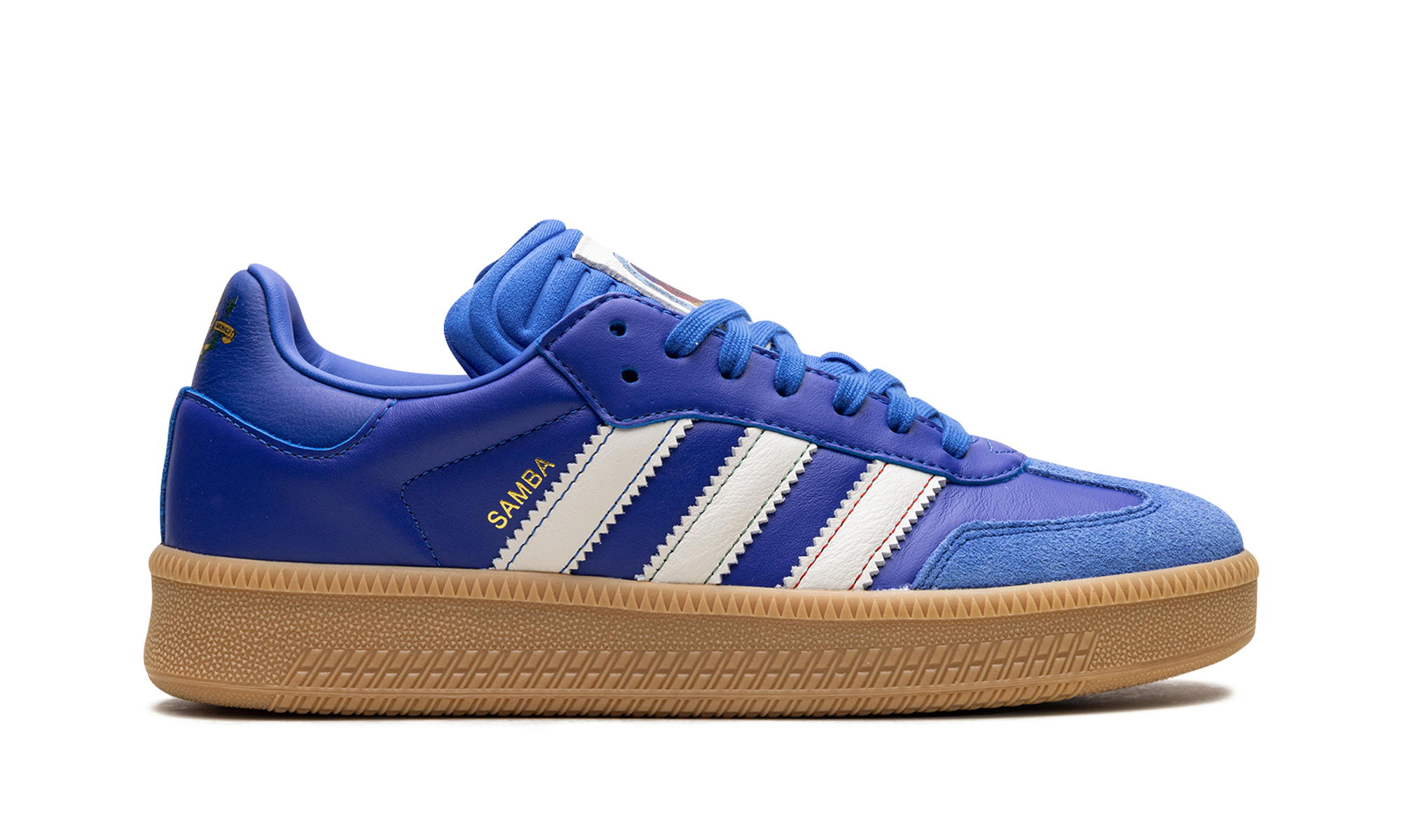 adidas samba xlg blue white gum+JI0865+right view