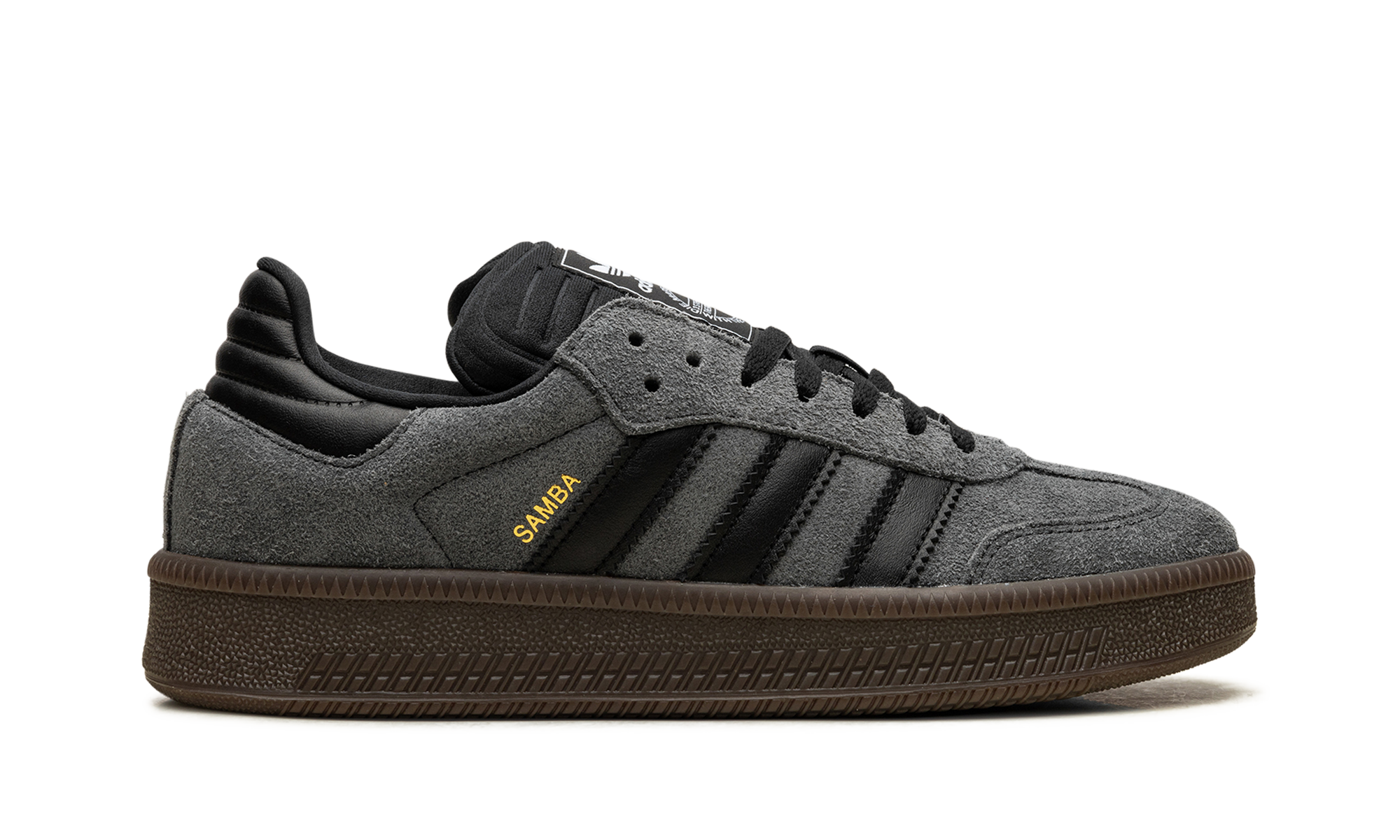 adidas samba xlg grey black gum+ID3201+right view