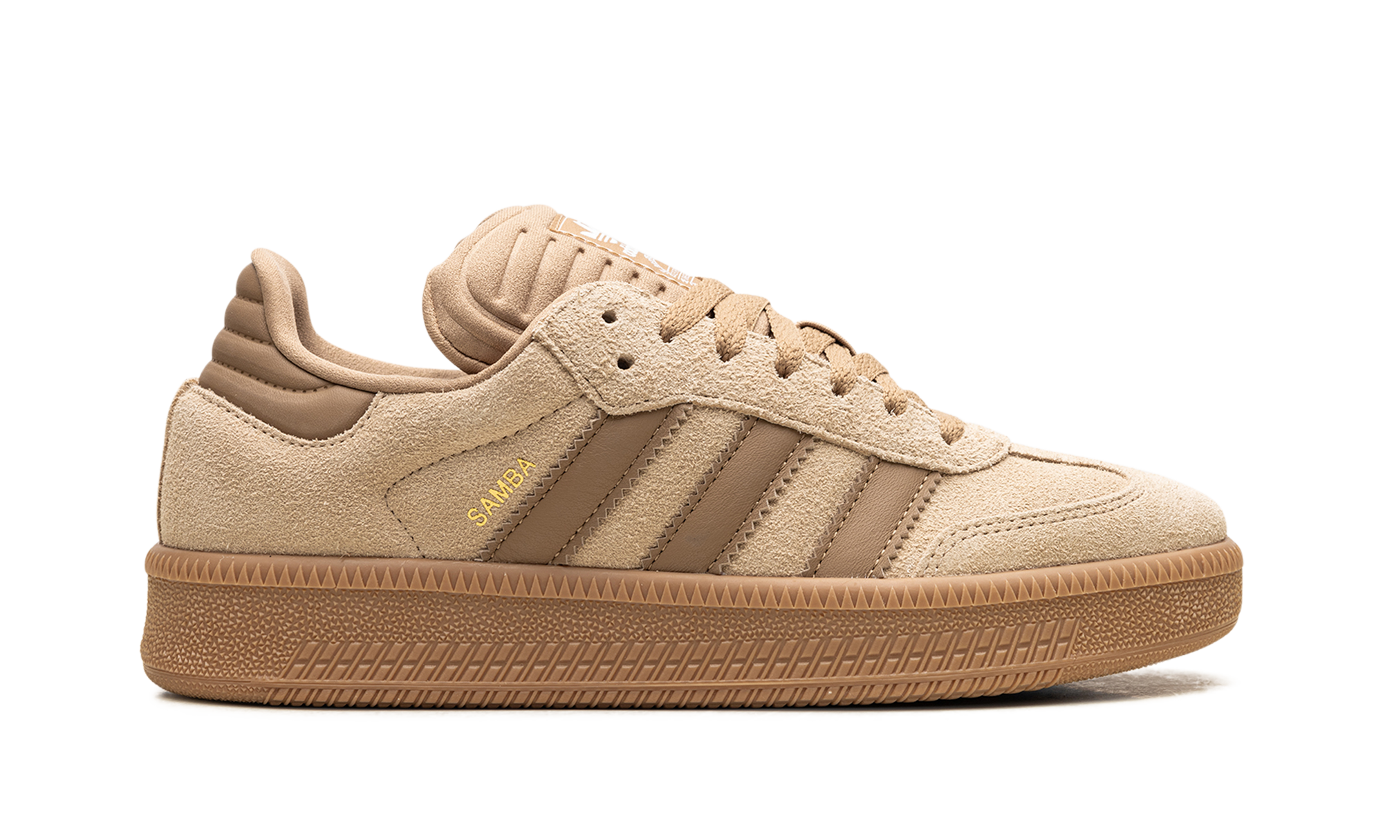 adidas samba xlg magic beige cardboard+IG6289+right view