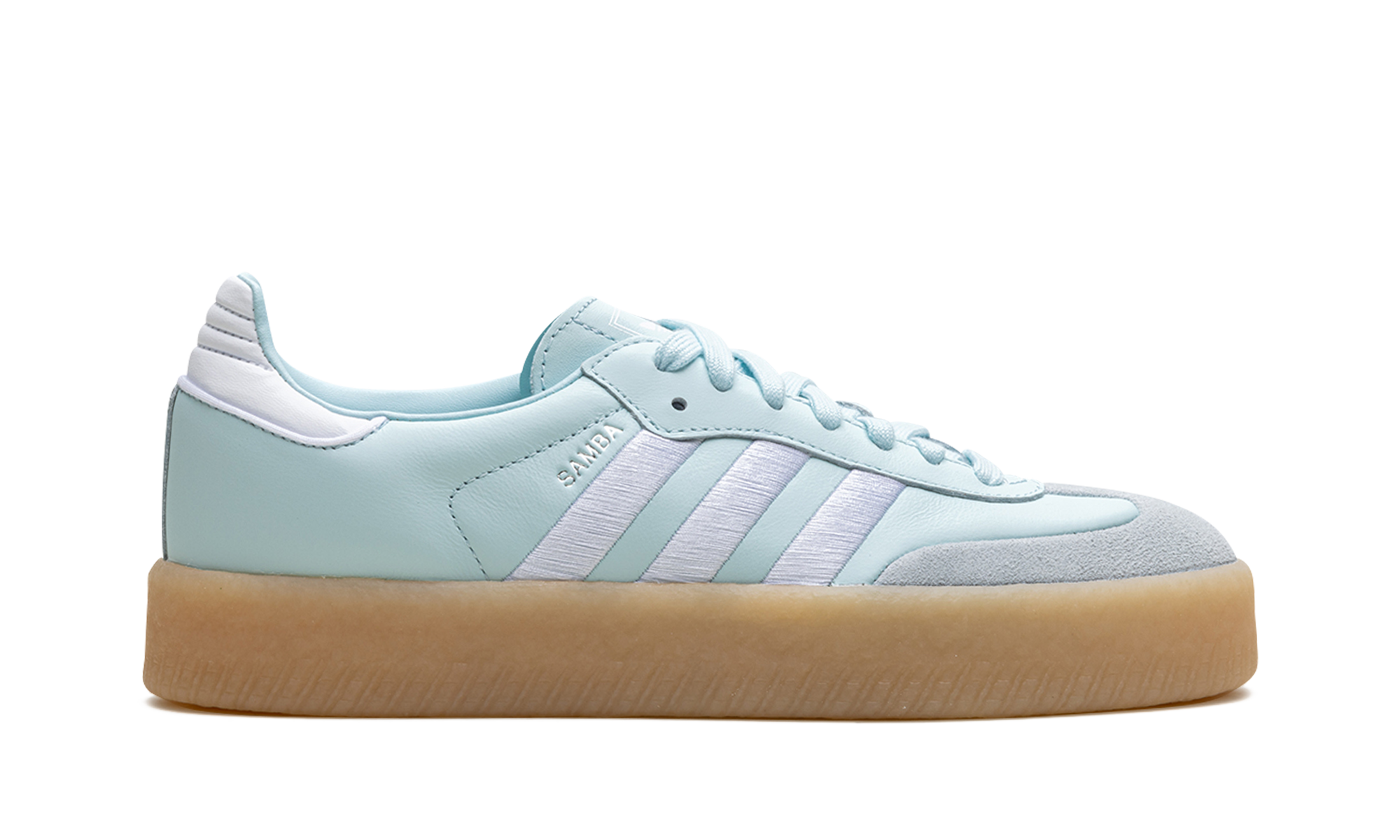 adidas sambae almost blue women s+ID0435+right view