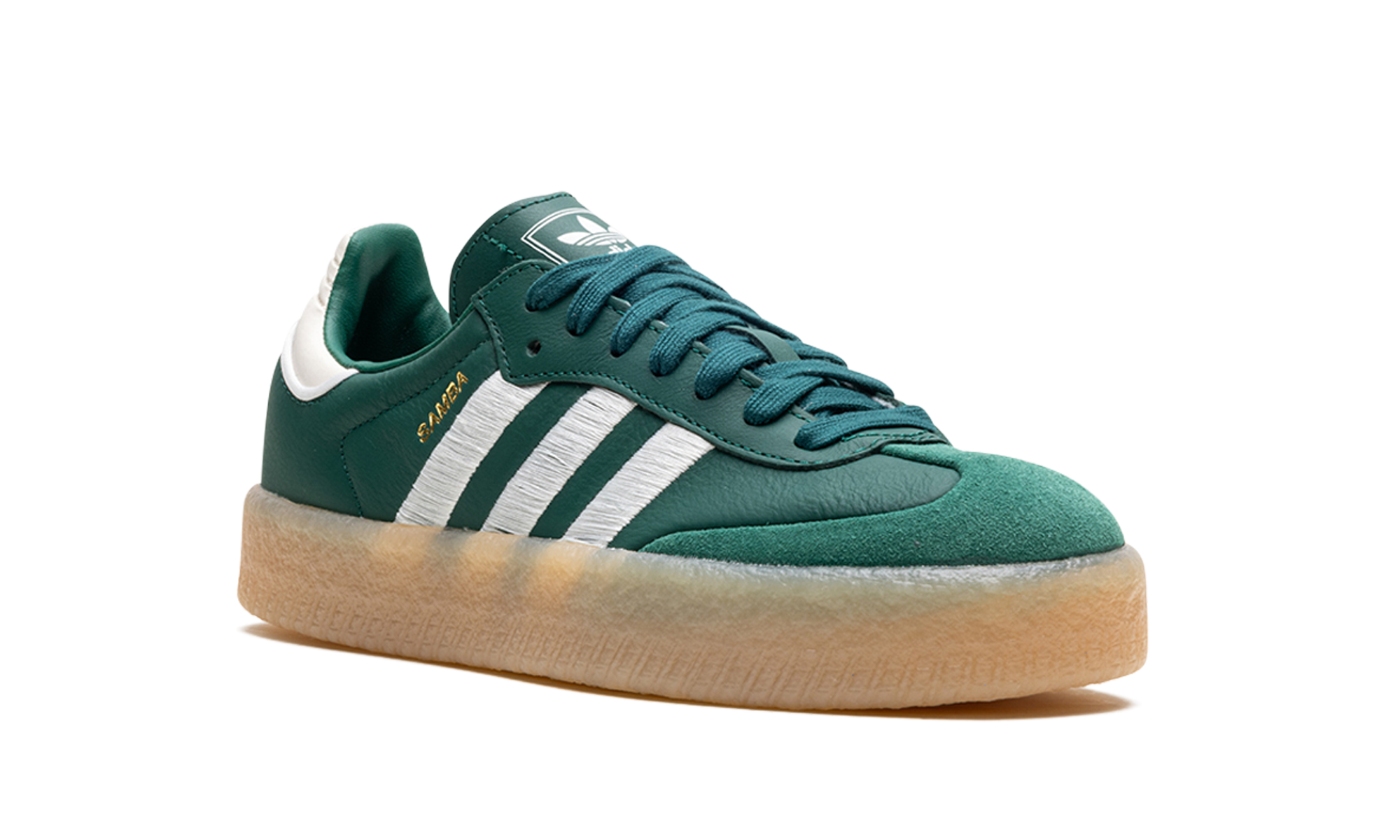 adidas sambae collegiate green gum women s+IF1835+diagnol right view