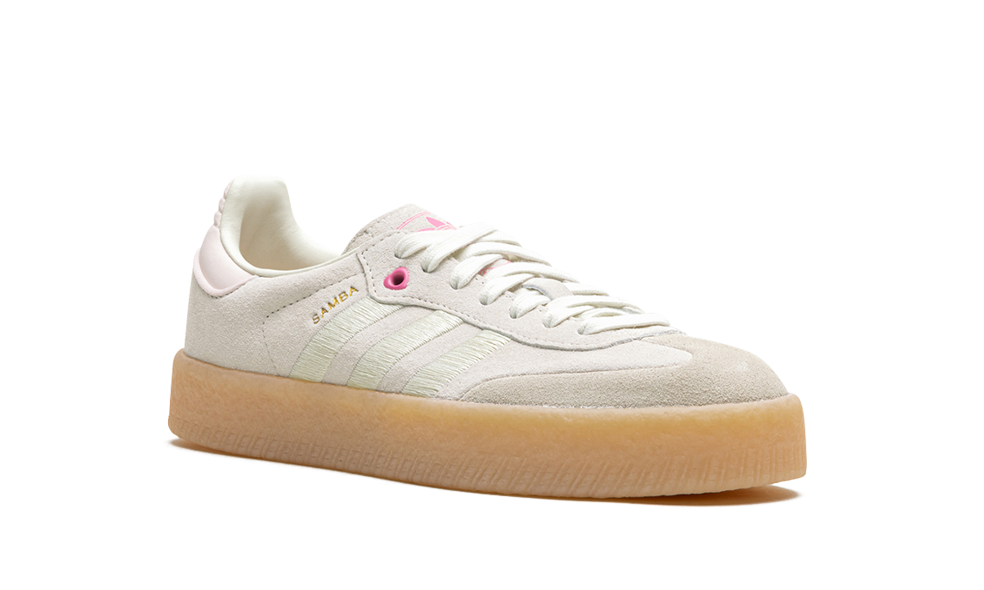 adidas sambae ivory pink fusion women s+ID1104+diagnol right view
