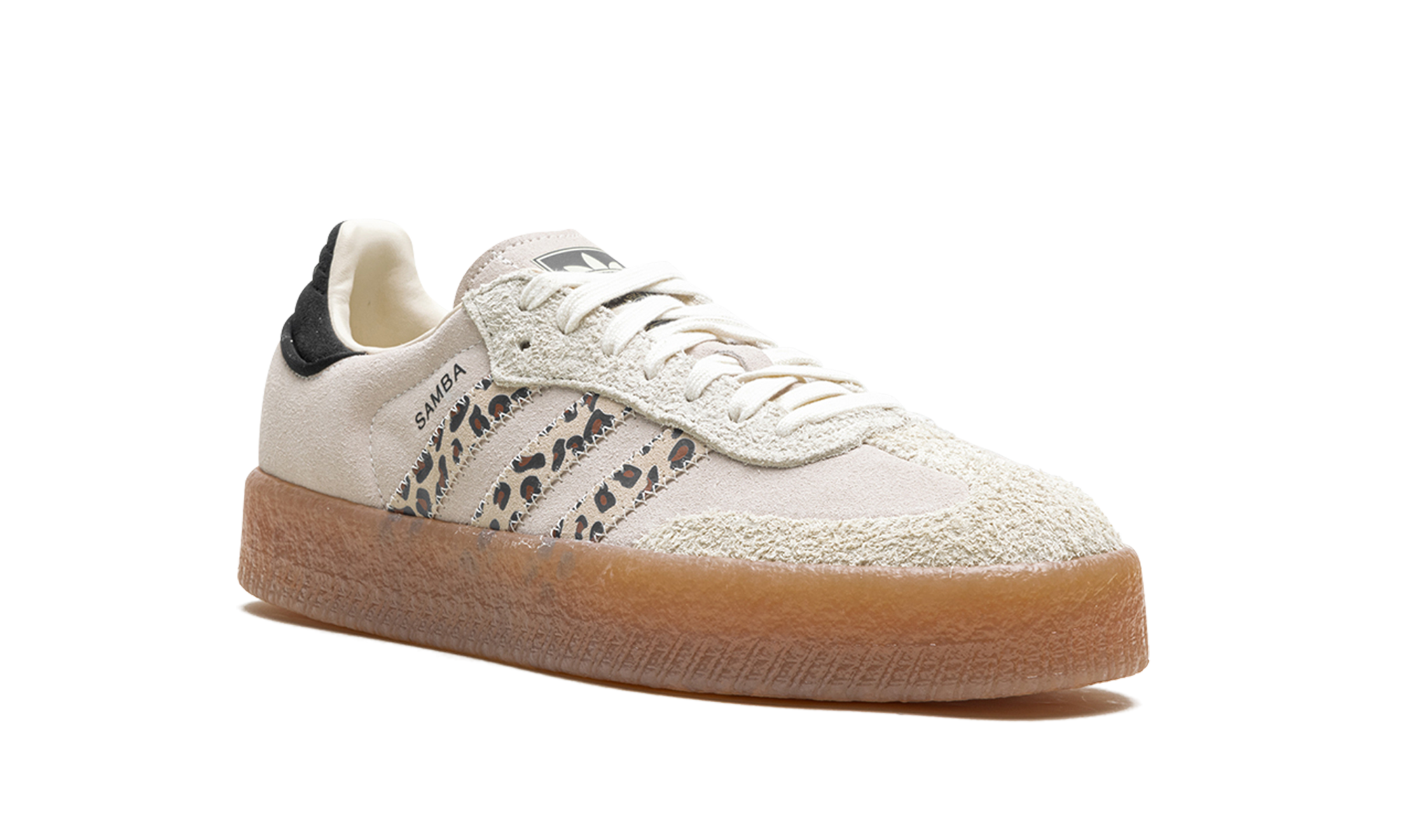 adidas sambae leopard off white women s+JI4226+diagnol right view
