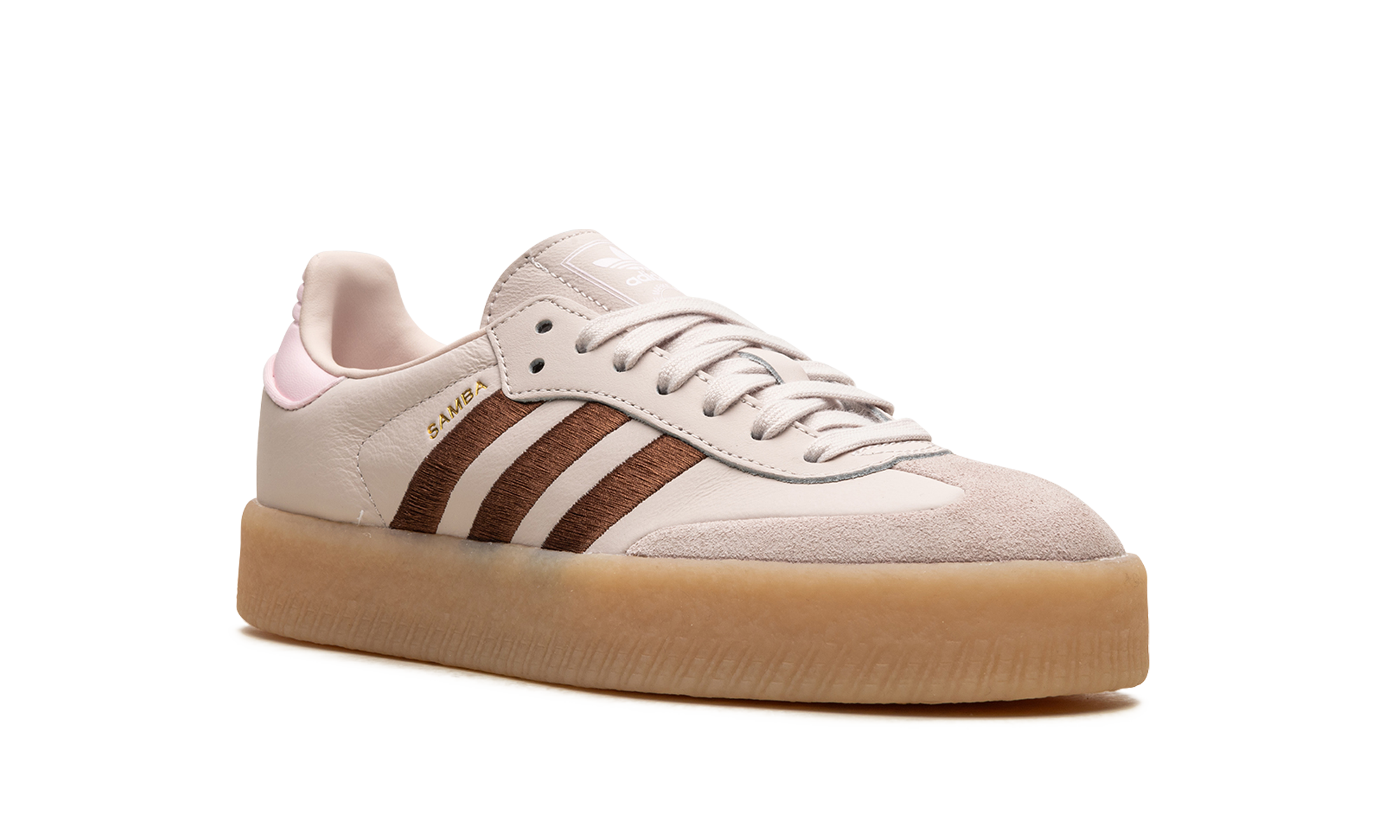 adidas sambae putty mauve gum women s+ID3737+diagnol right view