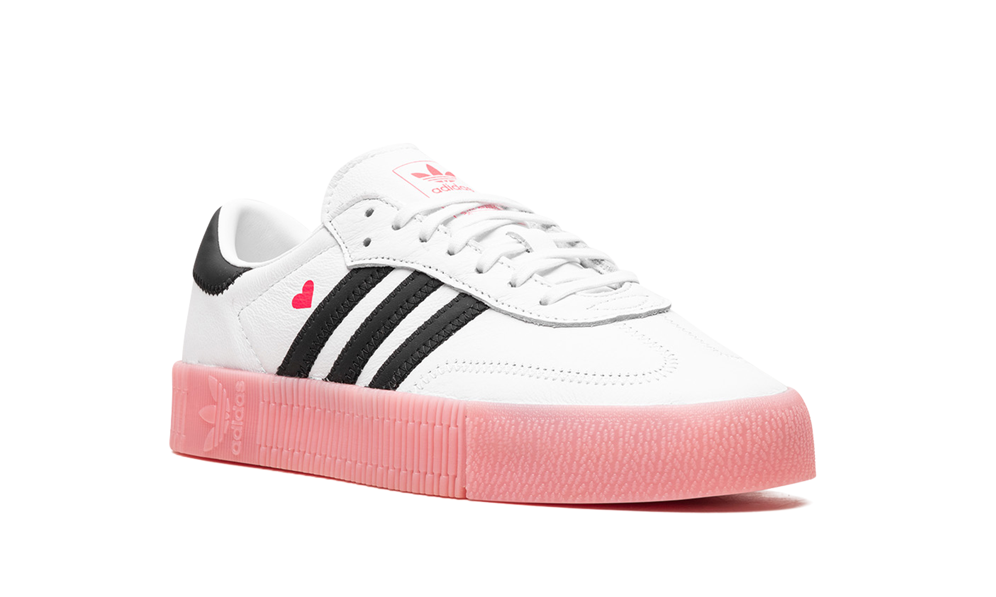 adidas sambarose valentine women s+EF4965+diagnol right view