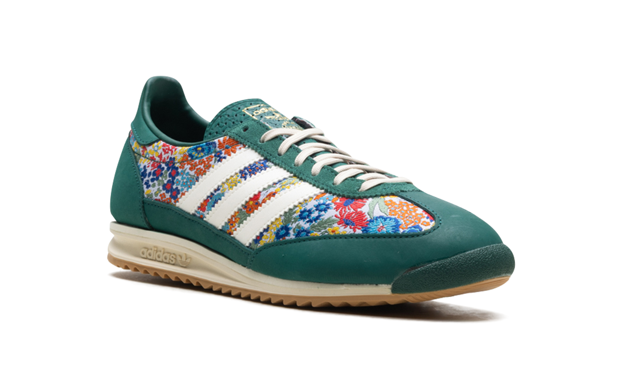 adidas sl 72 og liberty london collegiate green women s+JH7226+diagnol right view