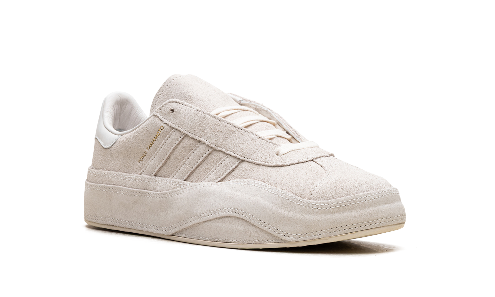 adidas y 3 gazelle cream white+HQ6517+diagnol right view