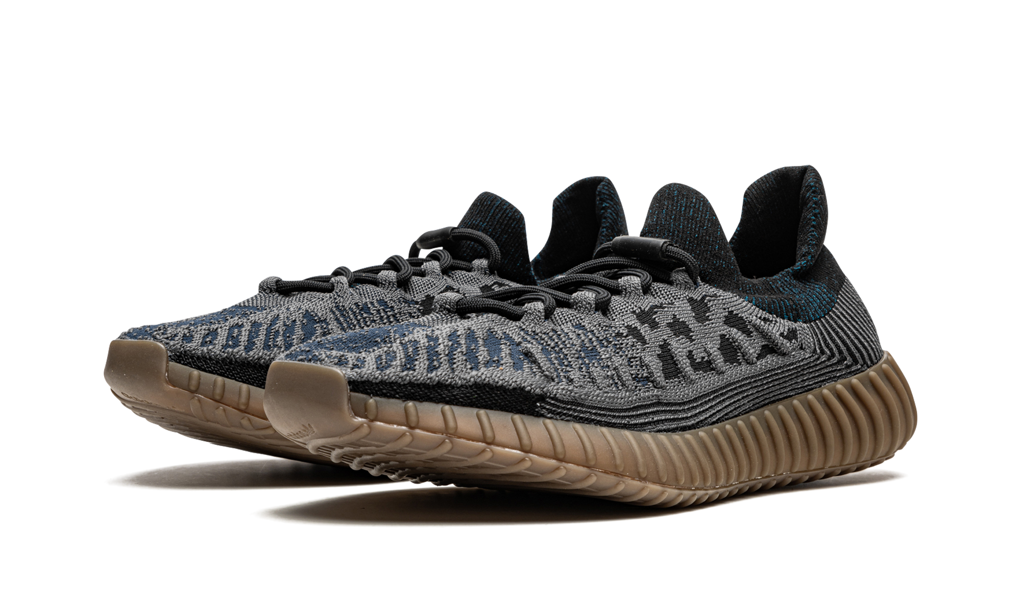 adidas yeezy 350 v2 cmpct slate blue+GX9401+diagnol left view