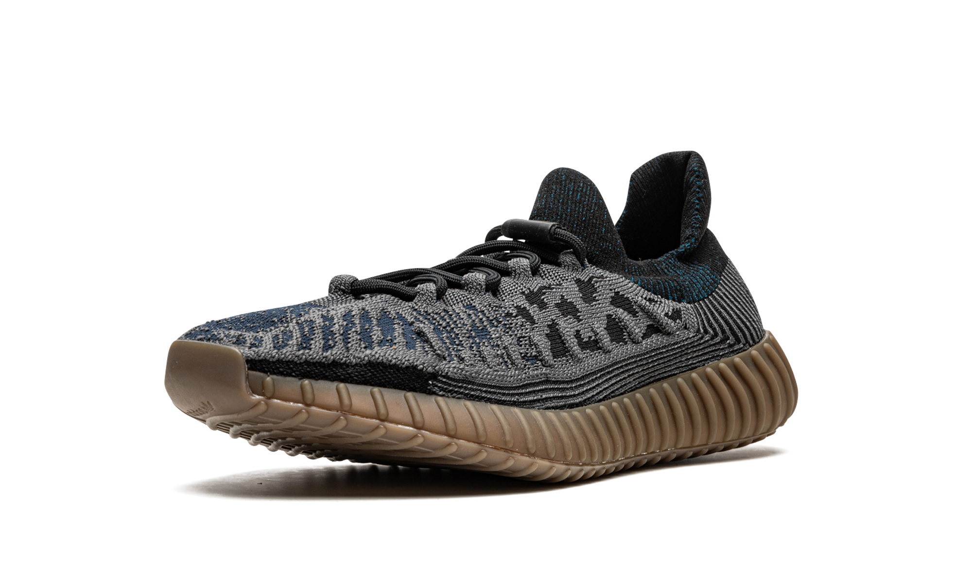 adidas yeezy 350 v2 cmpct slate blue+GX9401+left diagnol single view