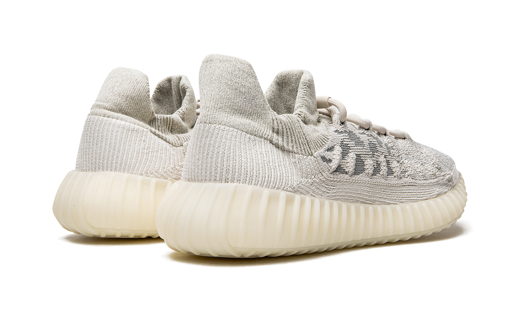 adidas yeezy 350 v2 cmpct slate bone+H06519+diagnol right behind view