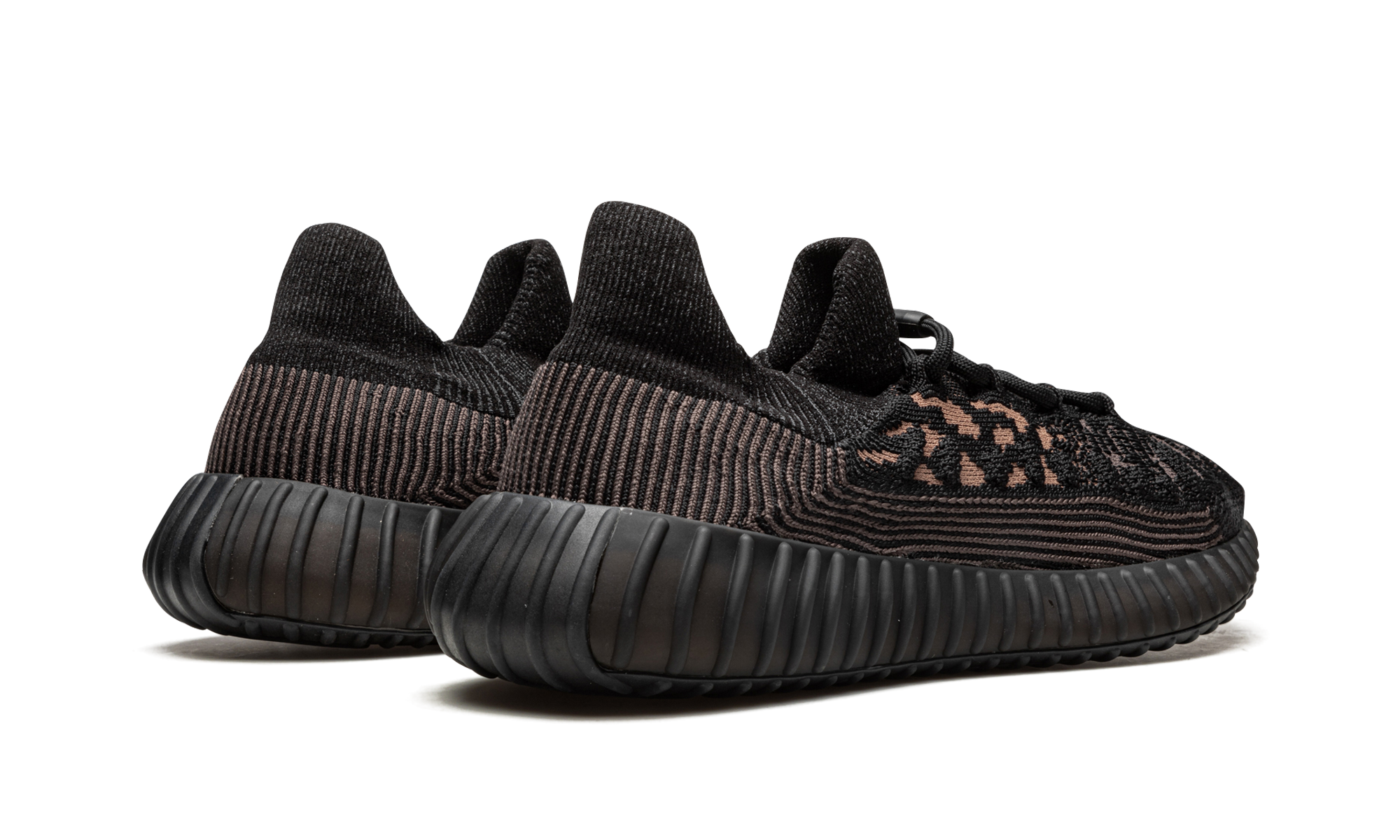 adidas yeezy 350 v2 cmpct slate carbon+HQ6319+diagnol right behind view