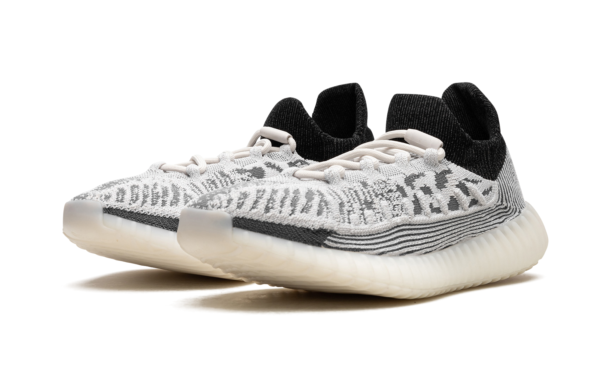 adidas yeezy 350 v2 cmpct slate panda+IG9608+diagnol left view