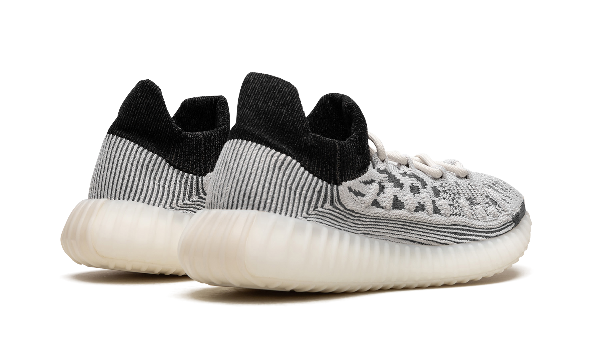 adidas yeezy 350 v2 cmpct slate panda+IG9608+diagnol right behind view