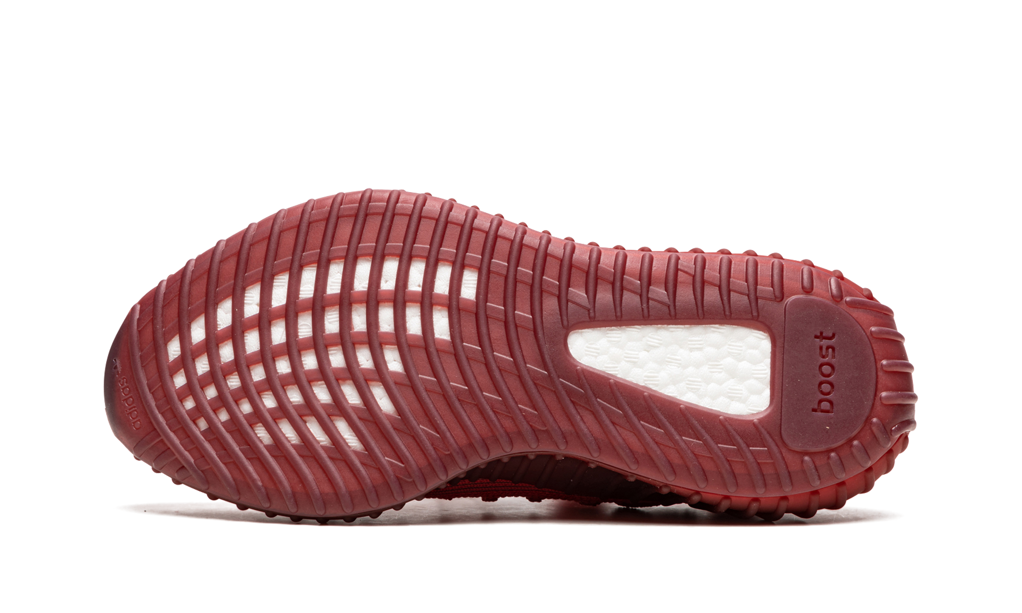 adidas yeezy 350 v2 cmpct slate red+GW6945+bottom view