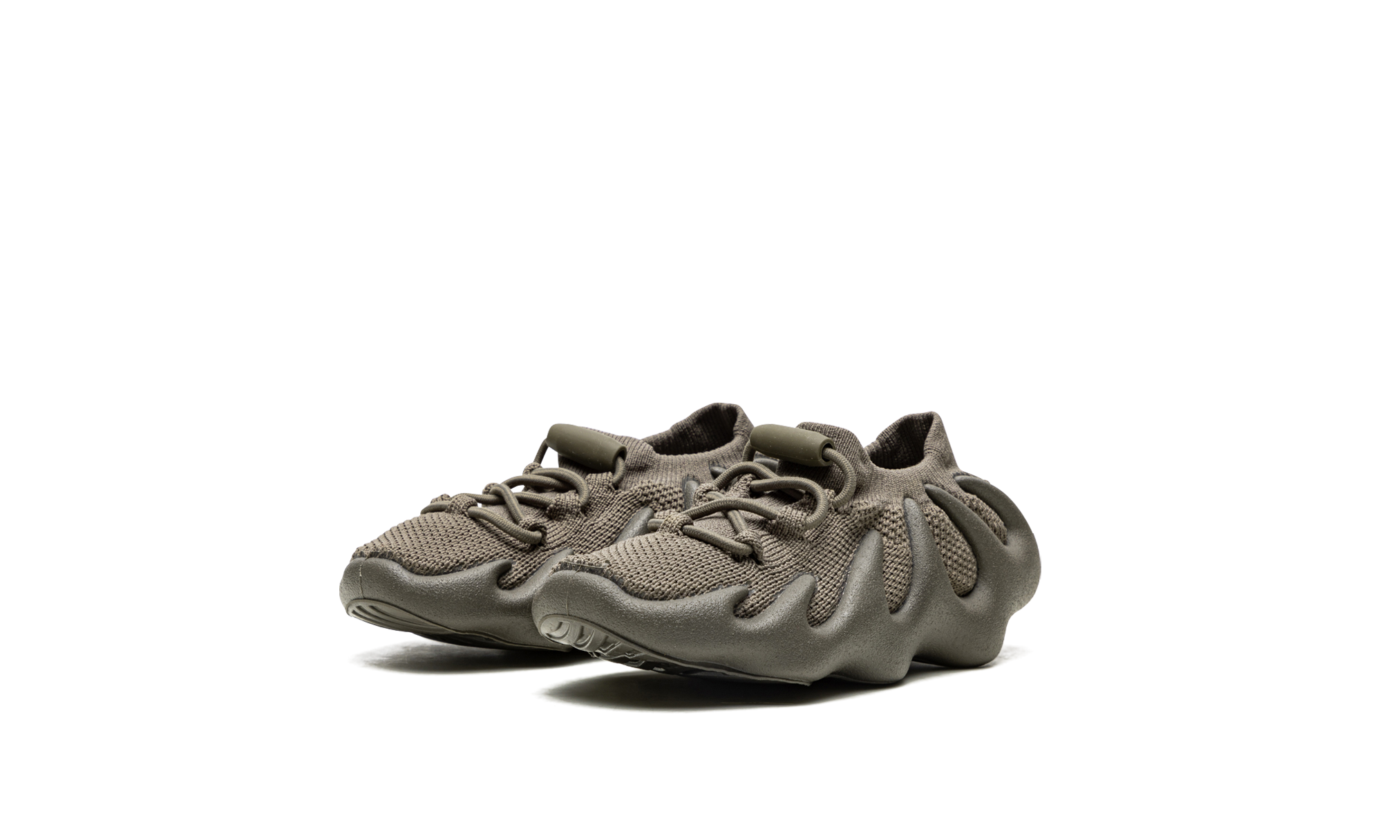 adidas yeezy 450 cinder infants+GX9666+diagnol left view