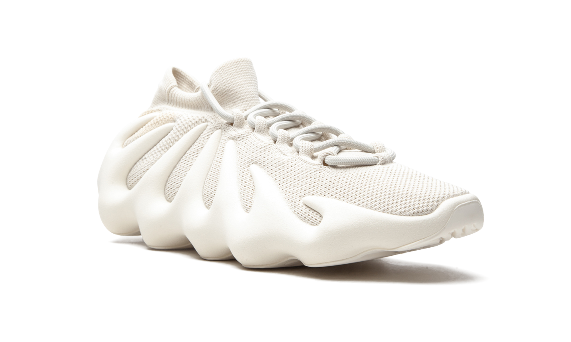 adidas yeezy 450 cloud white+H68038+diagnol right view