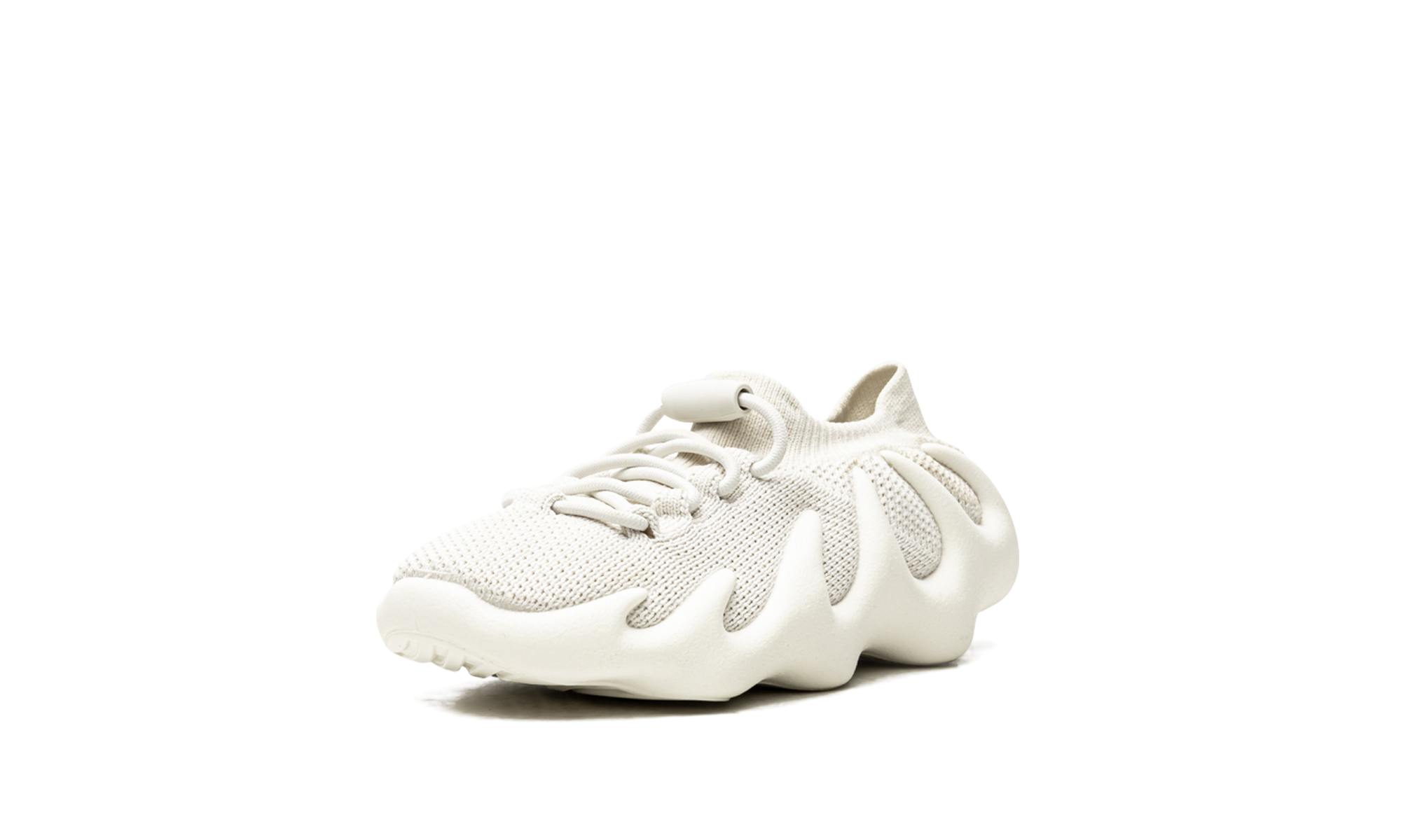 adidas yeezy 450 cloud white infants+GY0403+left diagnol single view