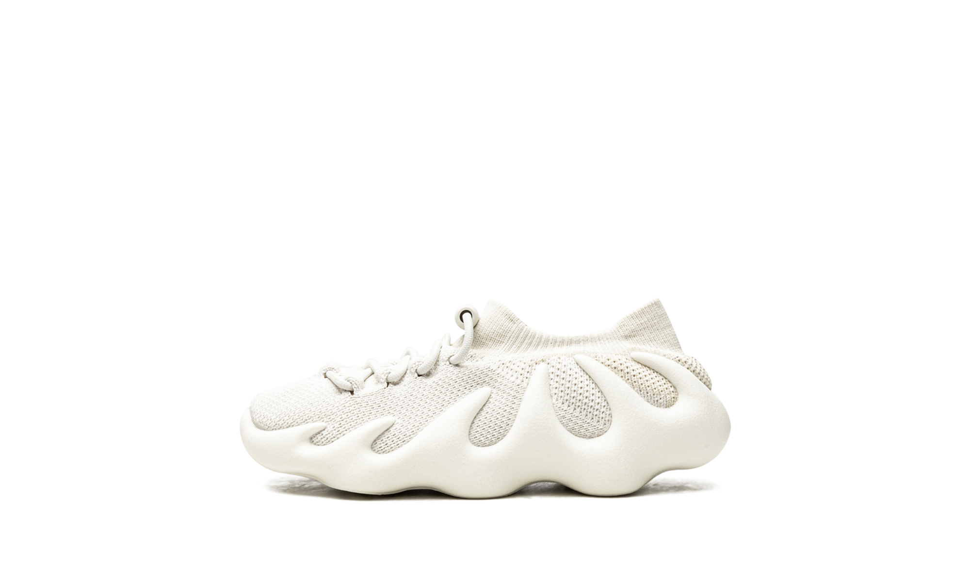 adidas yeezy 450 cloud white infants+GY0403+diagnol right view 1