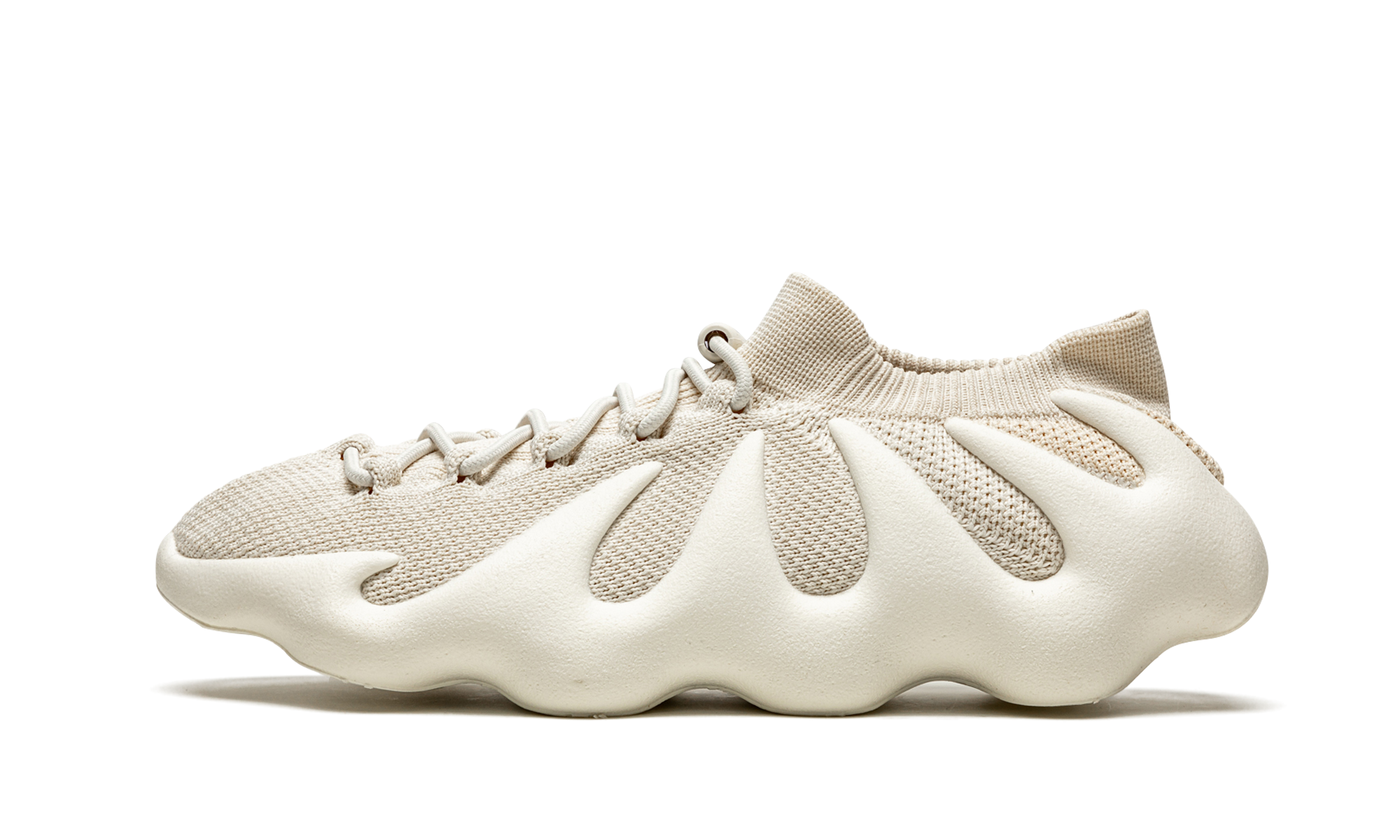 adidas yeezy 450 cloud white kids+GY0402+diagnol right view 1