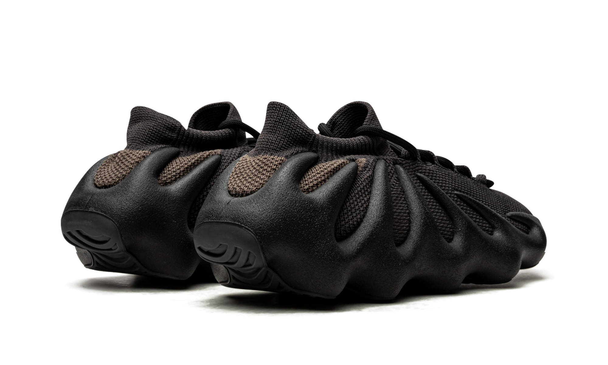 adidas yeezy 450 dark slate+GY5368+diagnol right behind view