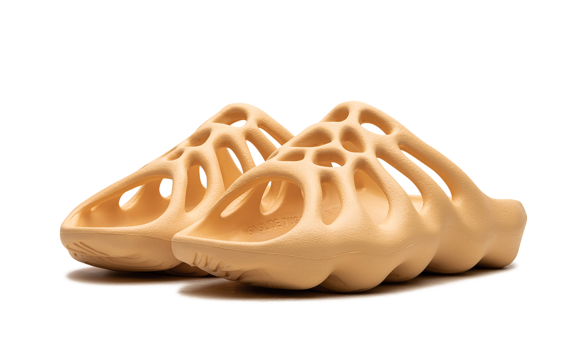 adidas yeezy 450 slide cream+GZ9864+diagnol left view