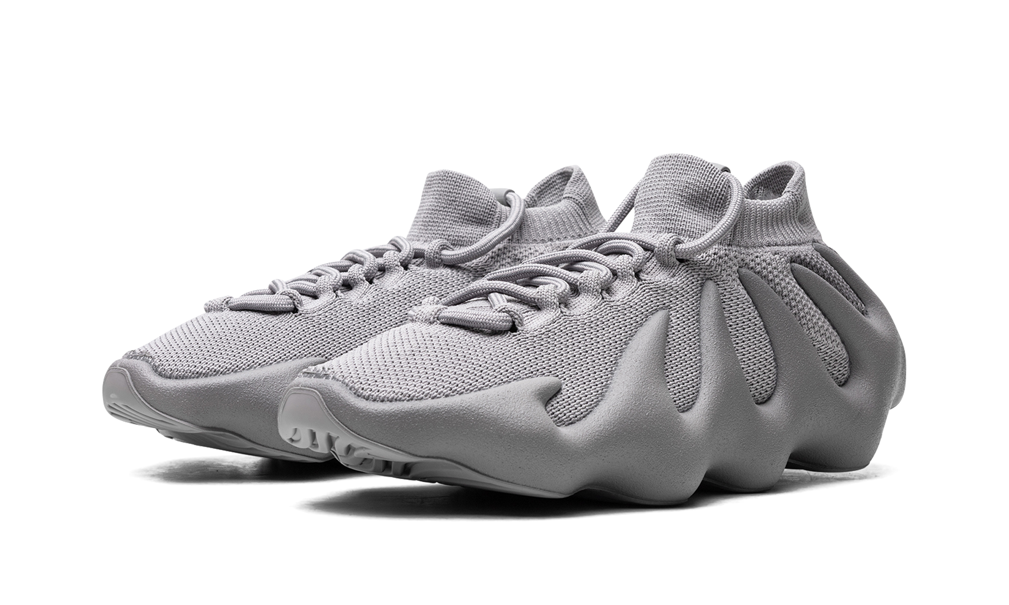 adidas yeezy 450 stone grey+ID9446+diagnol left view