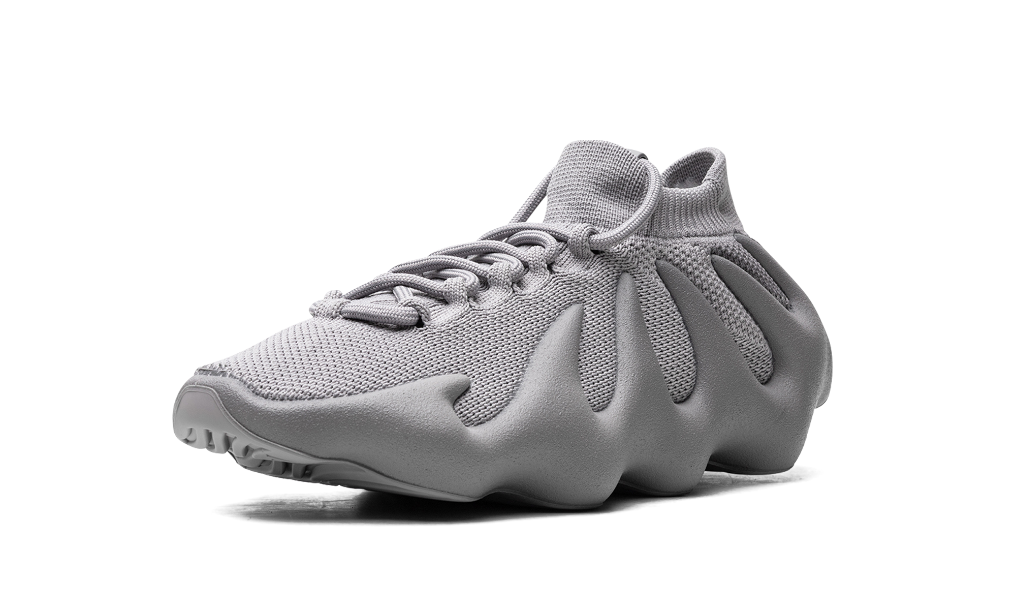 adidas yeezy 450 stone grey+ID9446+left diagnol single view
