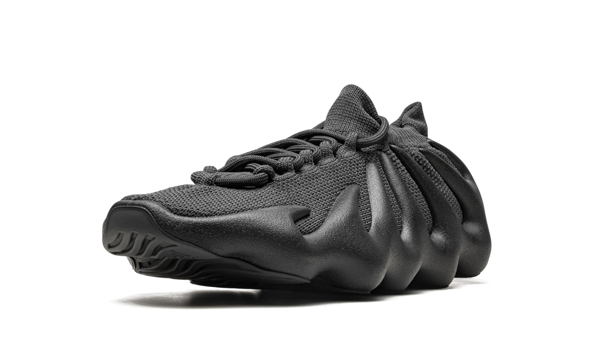 adidas yeezy 450 utility black+H03665+left diagnol single view