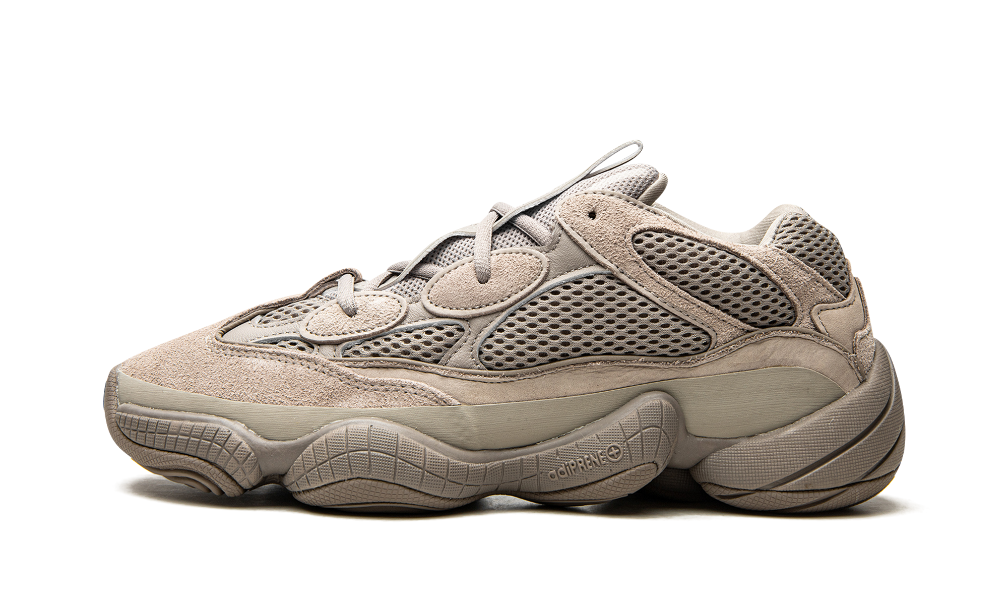 adidas yeezy 500 ash grey+GX3607+diagnol right view 1