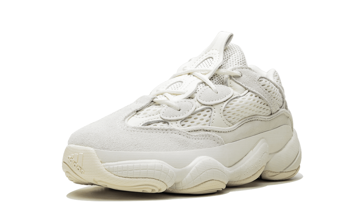 adidas yeezy 500 bone white kids+FV6770+left diagnol single view