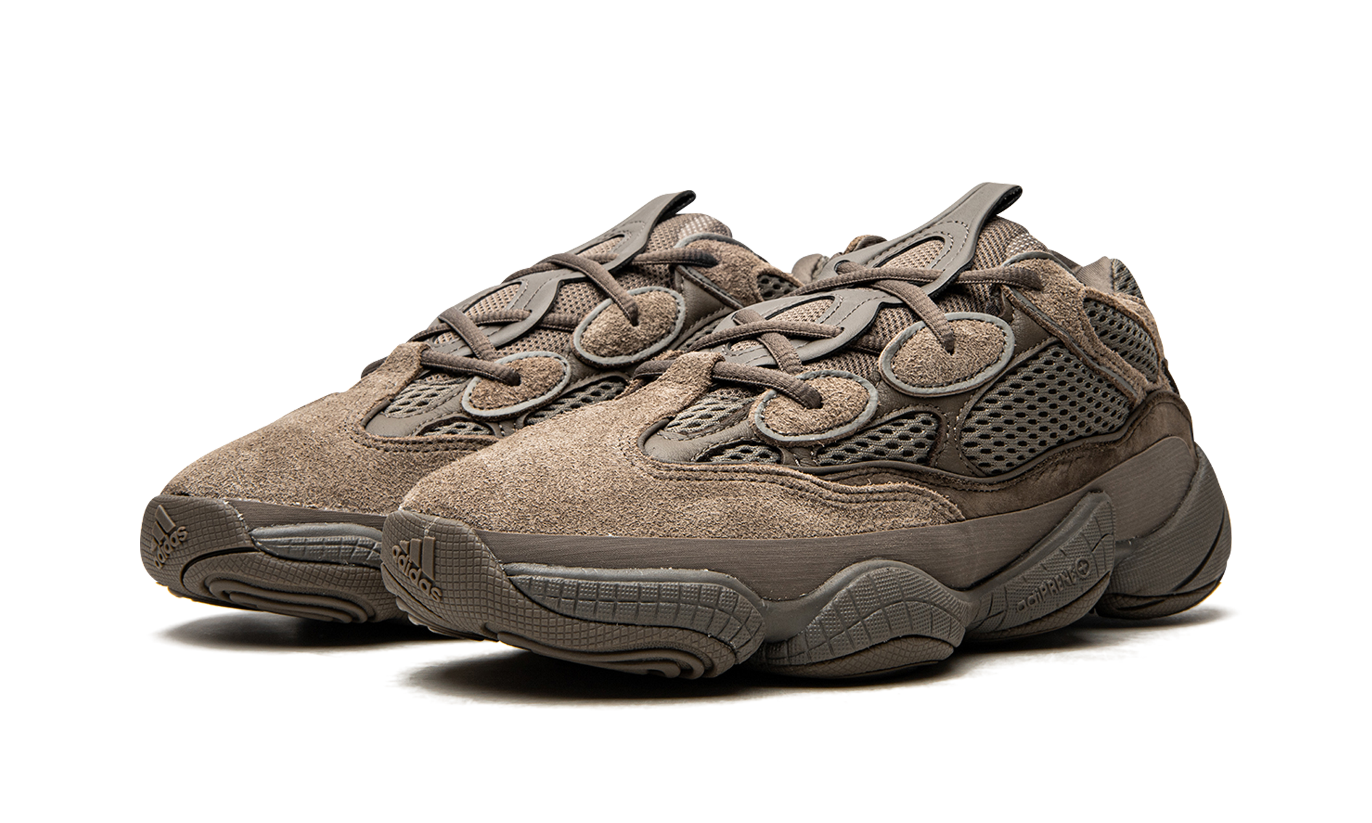 adidas yeezy 500 clay brown+GX3606+diagnol left view