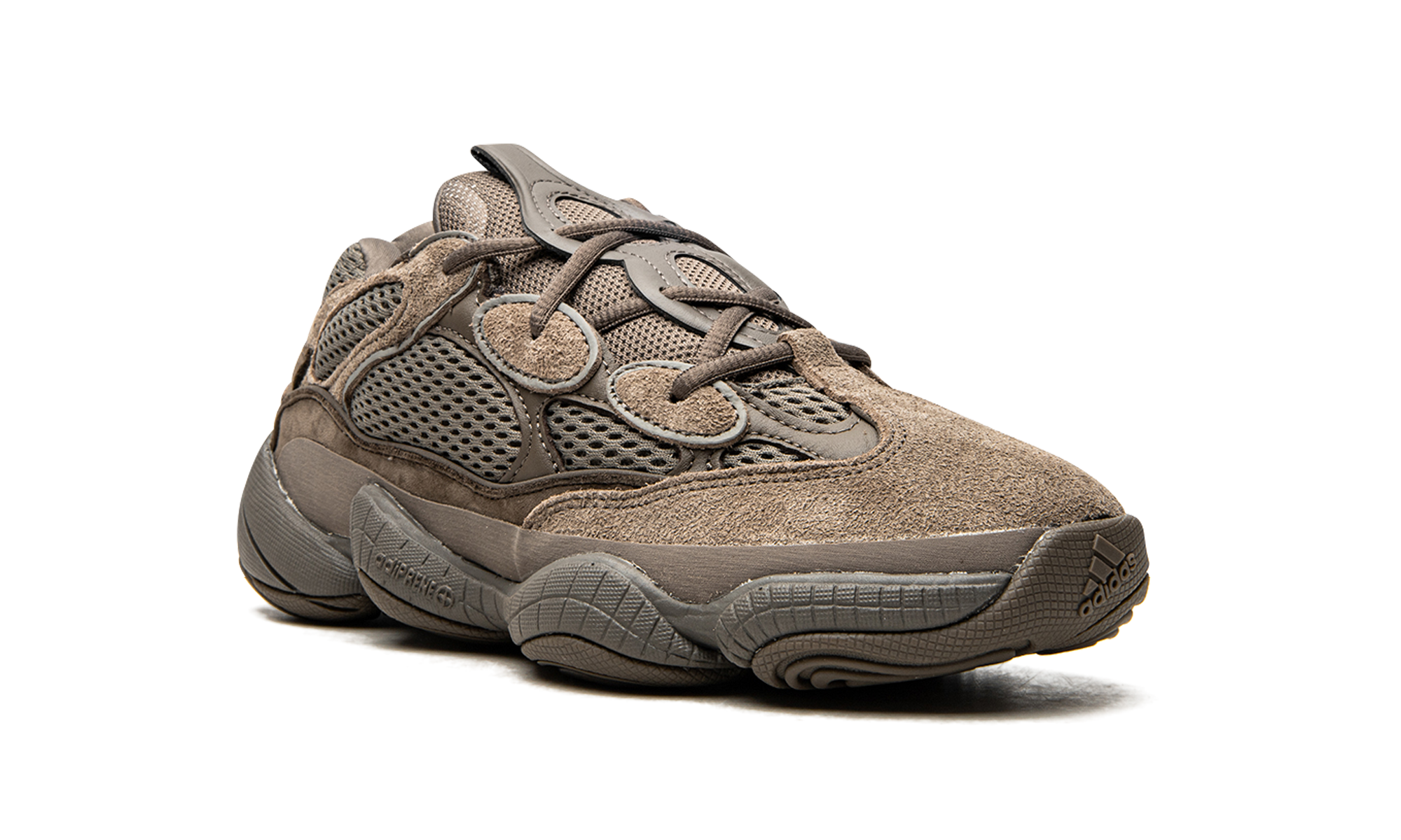 adidas yeezy 500 clay brown+GX3606+diagnol right view