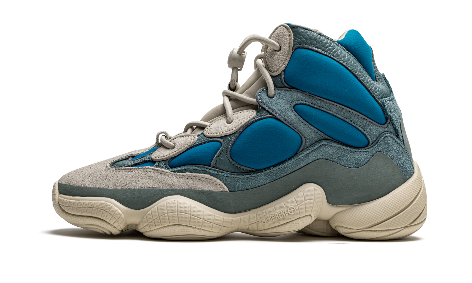 adidas yeezy 500 high frosted blue+GZ5544+diagnol right view 1