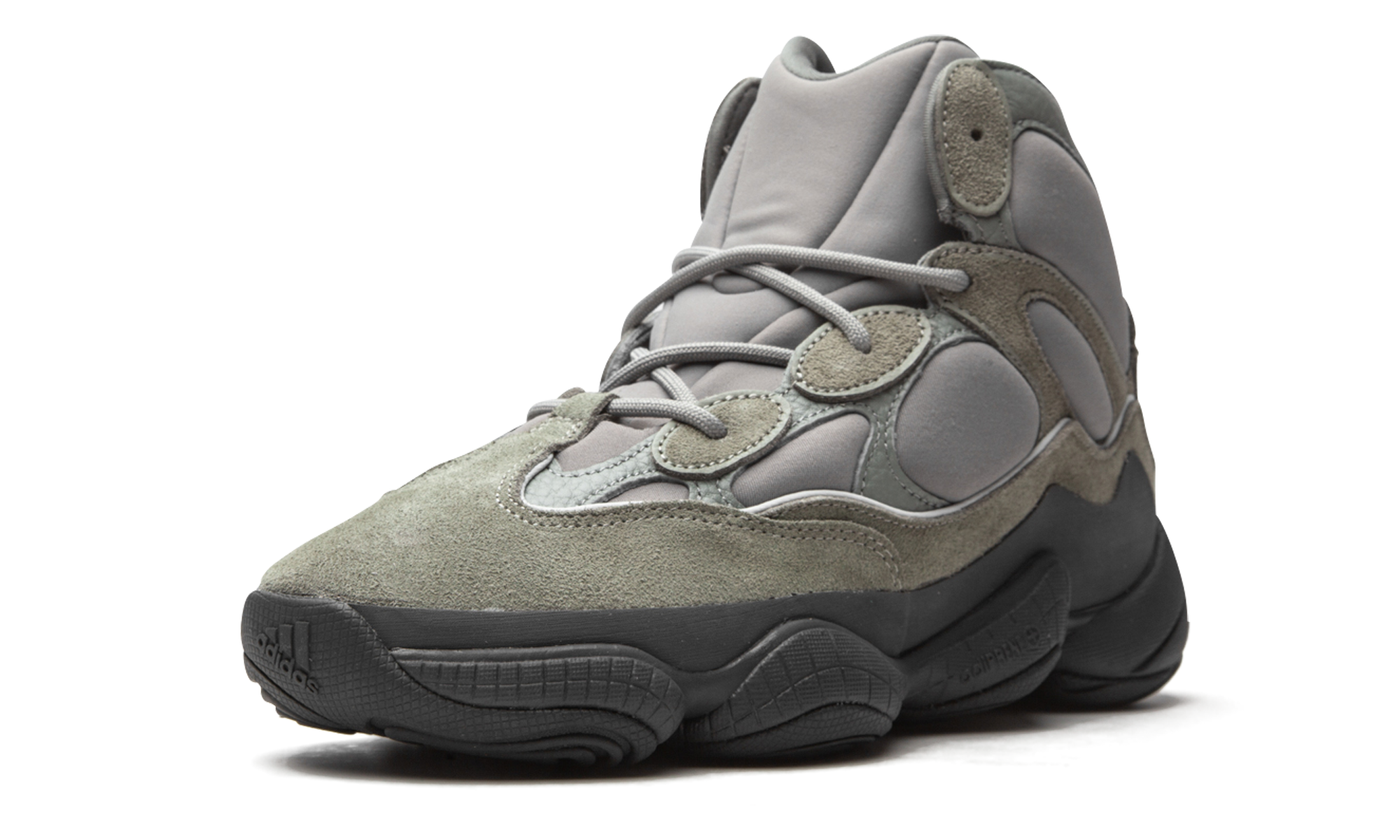 adidas yeezy 500 high mist slate+GY0393+left diagnol single view