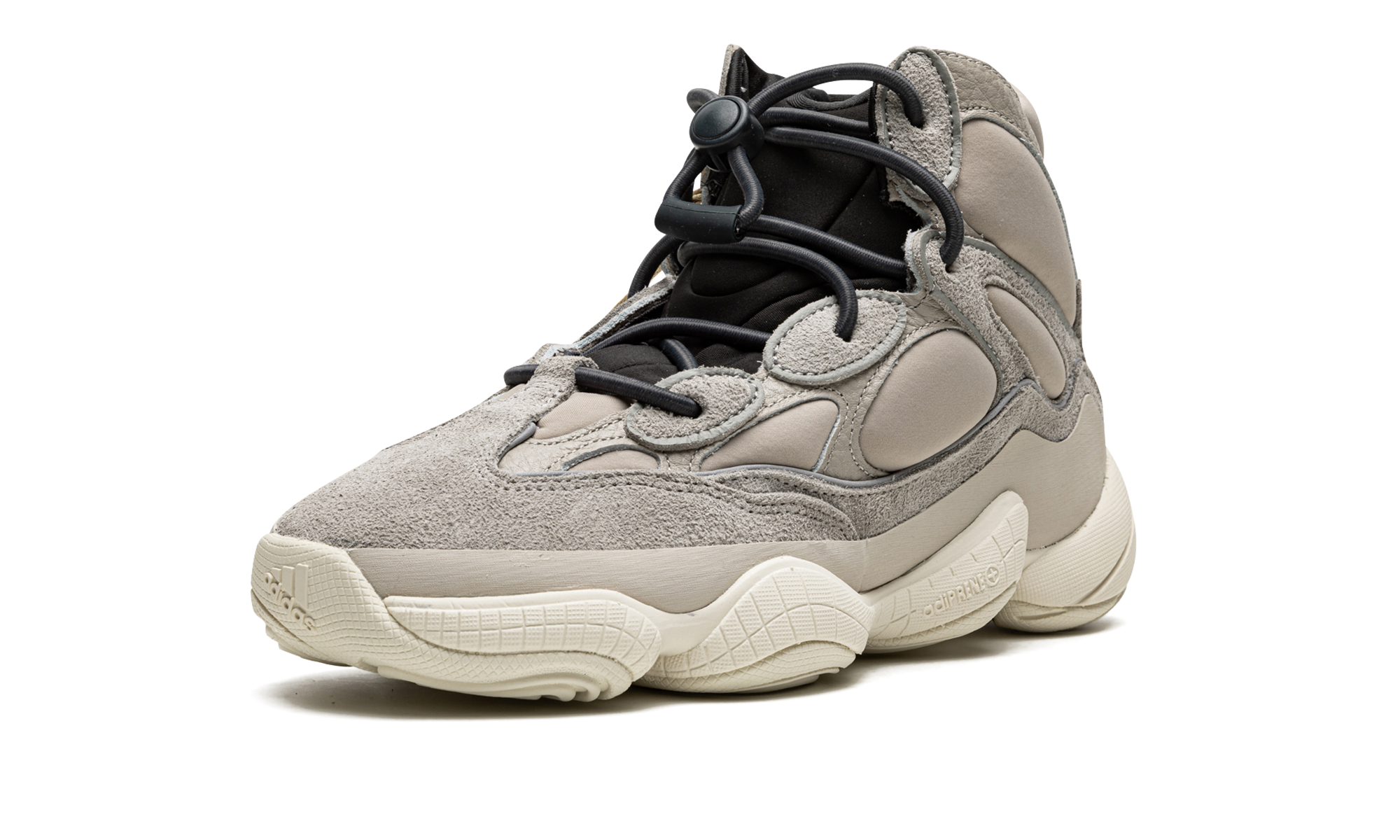 adidas yeezy 500 high mist stone+GV7775+left diagnol single view