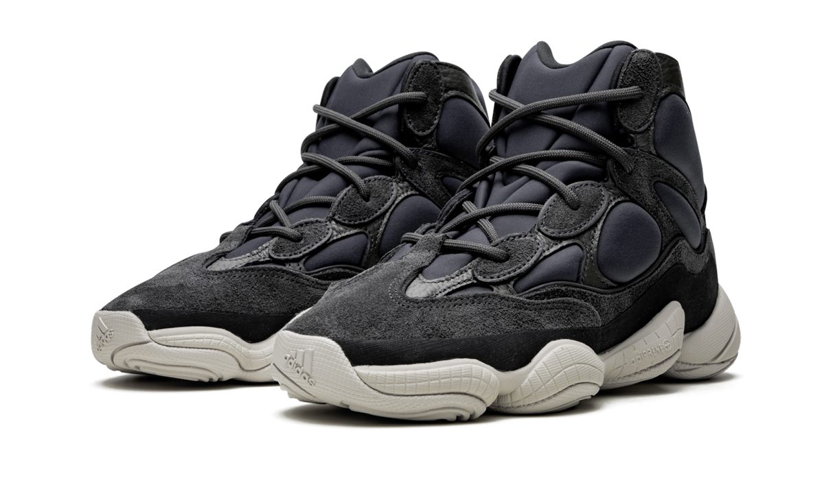 adidas yeezy 500 high slate+FW4968+diagnol left view