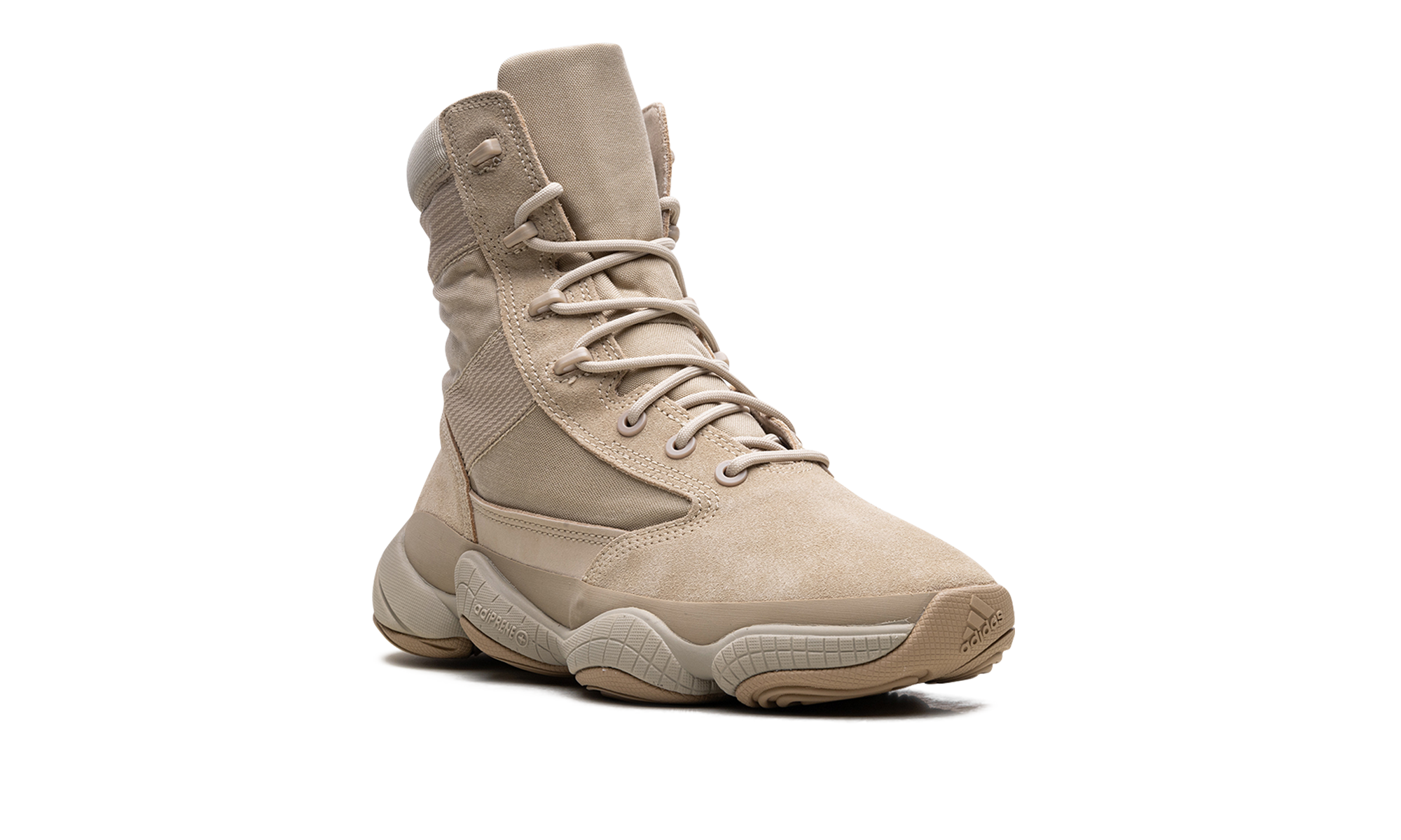 adidas yeezy 500 high tactical boot sand+IF7549+diagnol right view