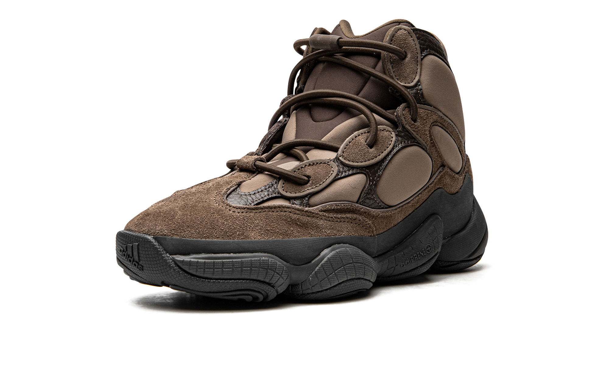 adidas yeezy 500 high taupe black+GX4553+left diagnol single view