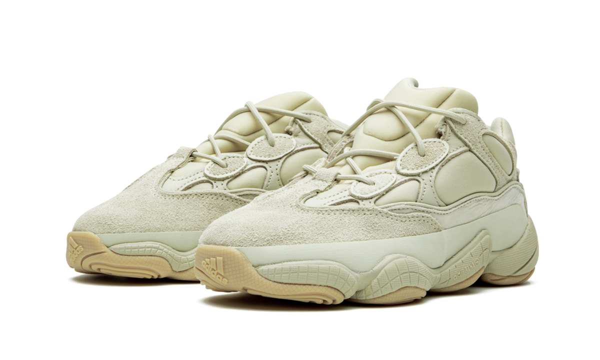 adidas yeezy 500 stone kids+FW4843+diagnol left view