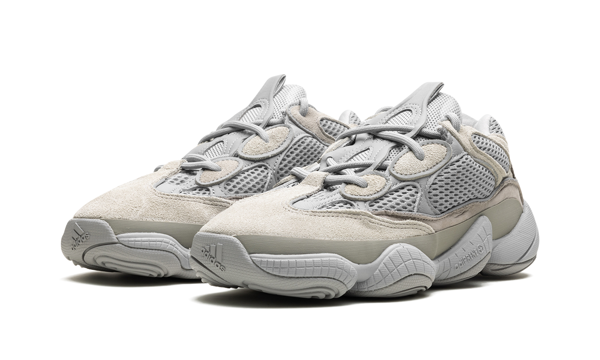 adidas yeezy 500 stone salt+IE4783+diagnol left view