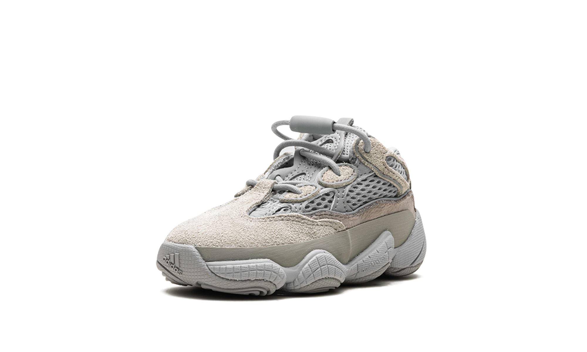 adidas yeezy 500 stone salt infants+ID2441+left diagnol single view