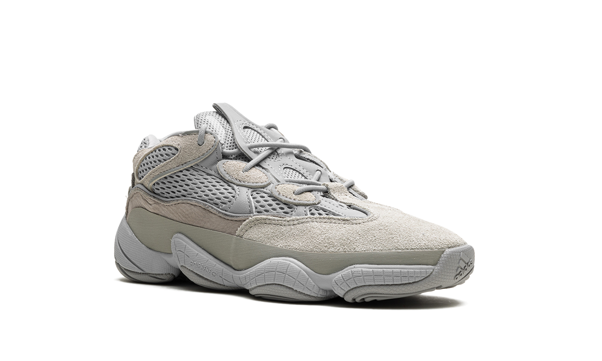 adidas yeezy 500 stone salt kids+ID2442+diagnol right view