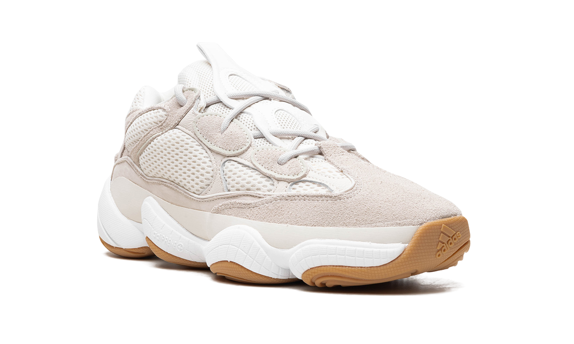 adidas yeezy 500 stone taupe+ID1600+diagnol right view