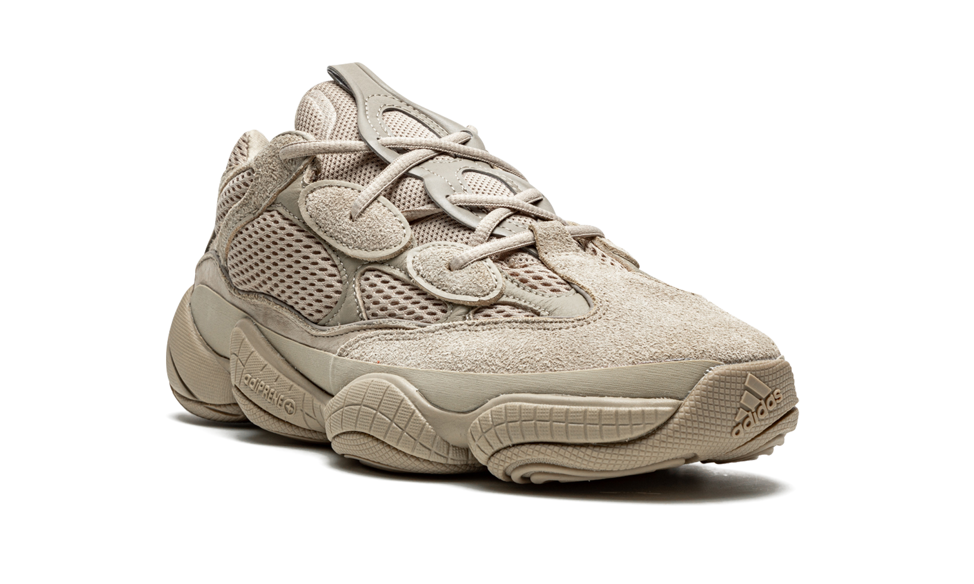 adidas yeezy 500 taupe light+GX3605+diagnol right view
