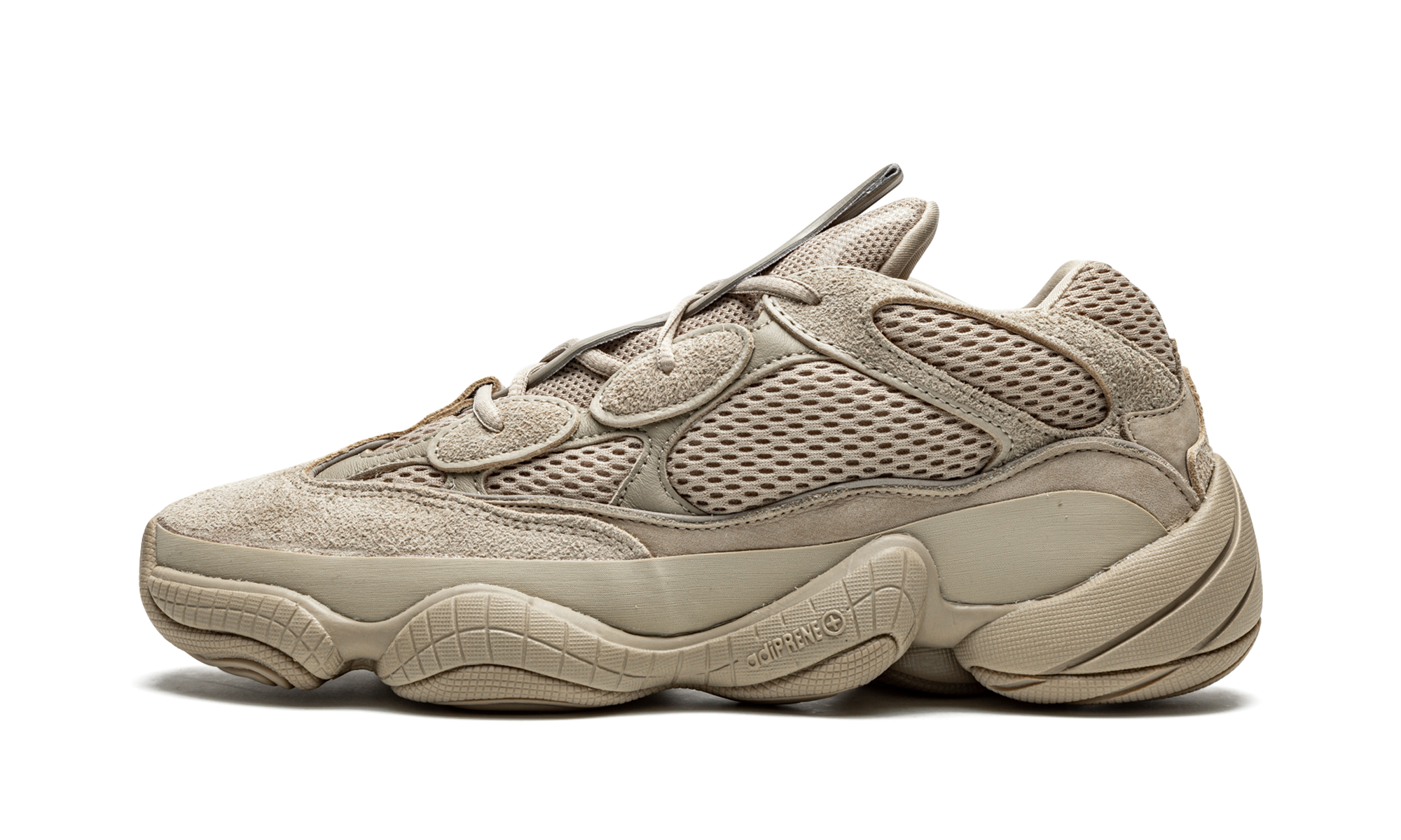 adidas yeezy 500 taupe light+GX3605+diagnol right view 1