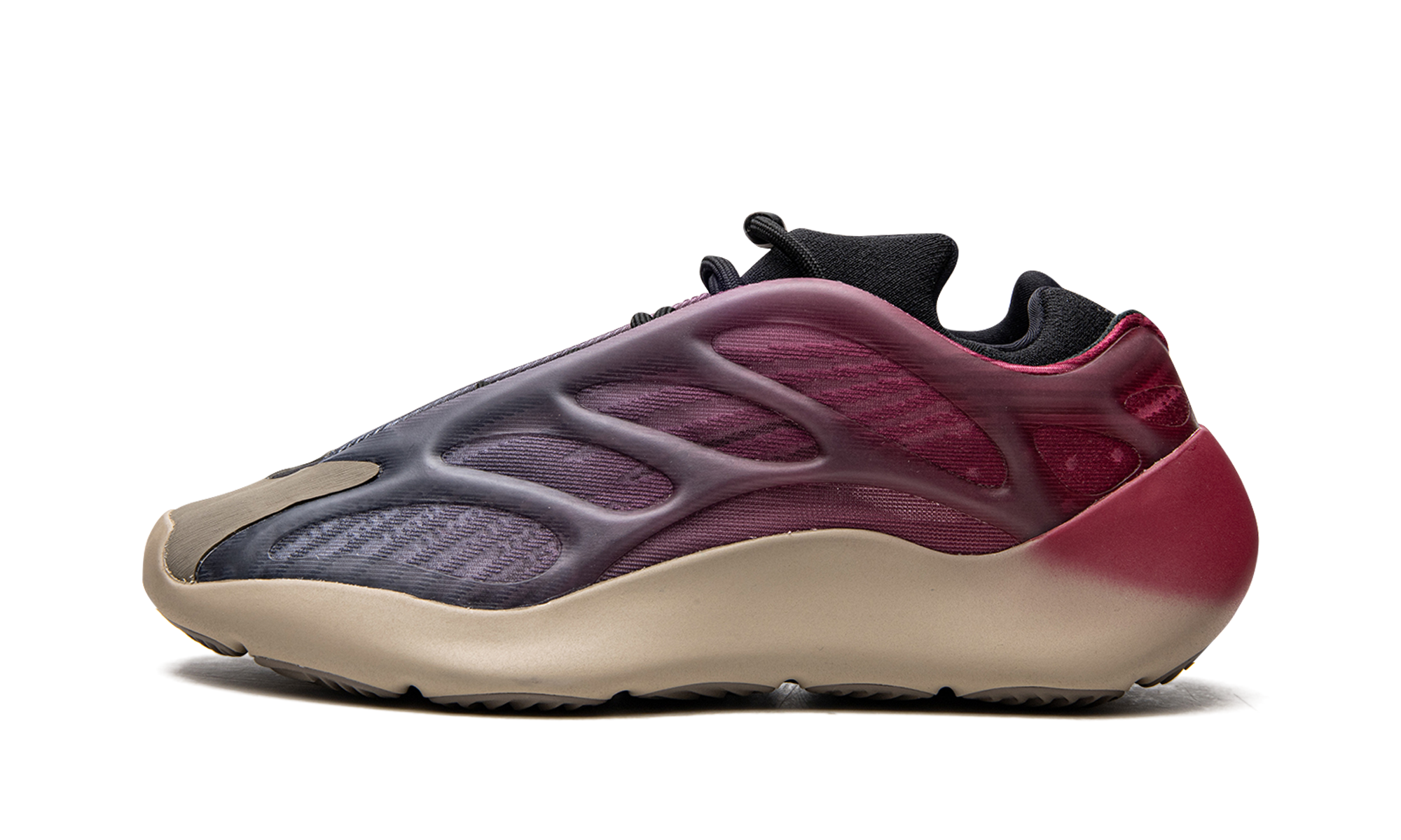 adidas yeezy 700 v3 fade carbon+GW1814+diagnol right view 1