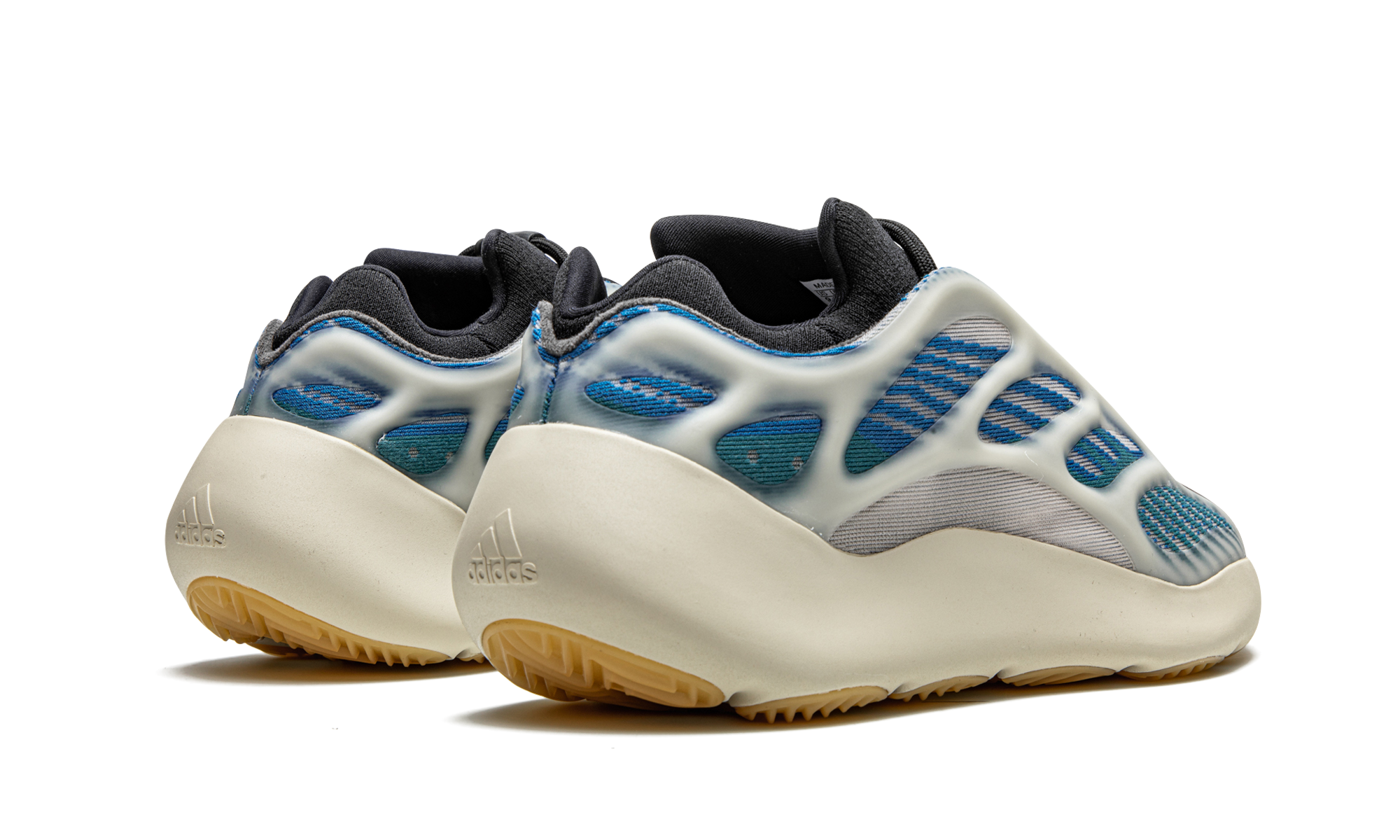 adidas yeezy 700 v3 kyanite+GY0260+diagnol right behind view