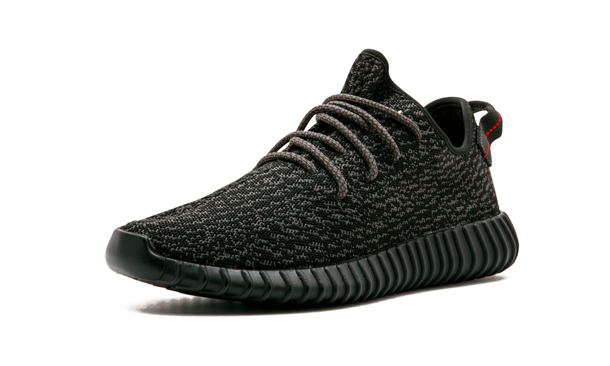 adidas yeezy boost 350 pirate black 2015+AQ2659+left diagnol single view