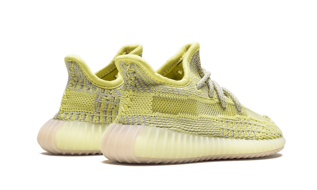 adidas yeezy boost 350 v2 antlia infants+FV3245+diagnol right behind view