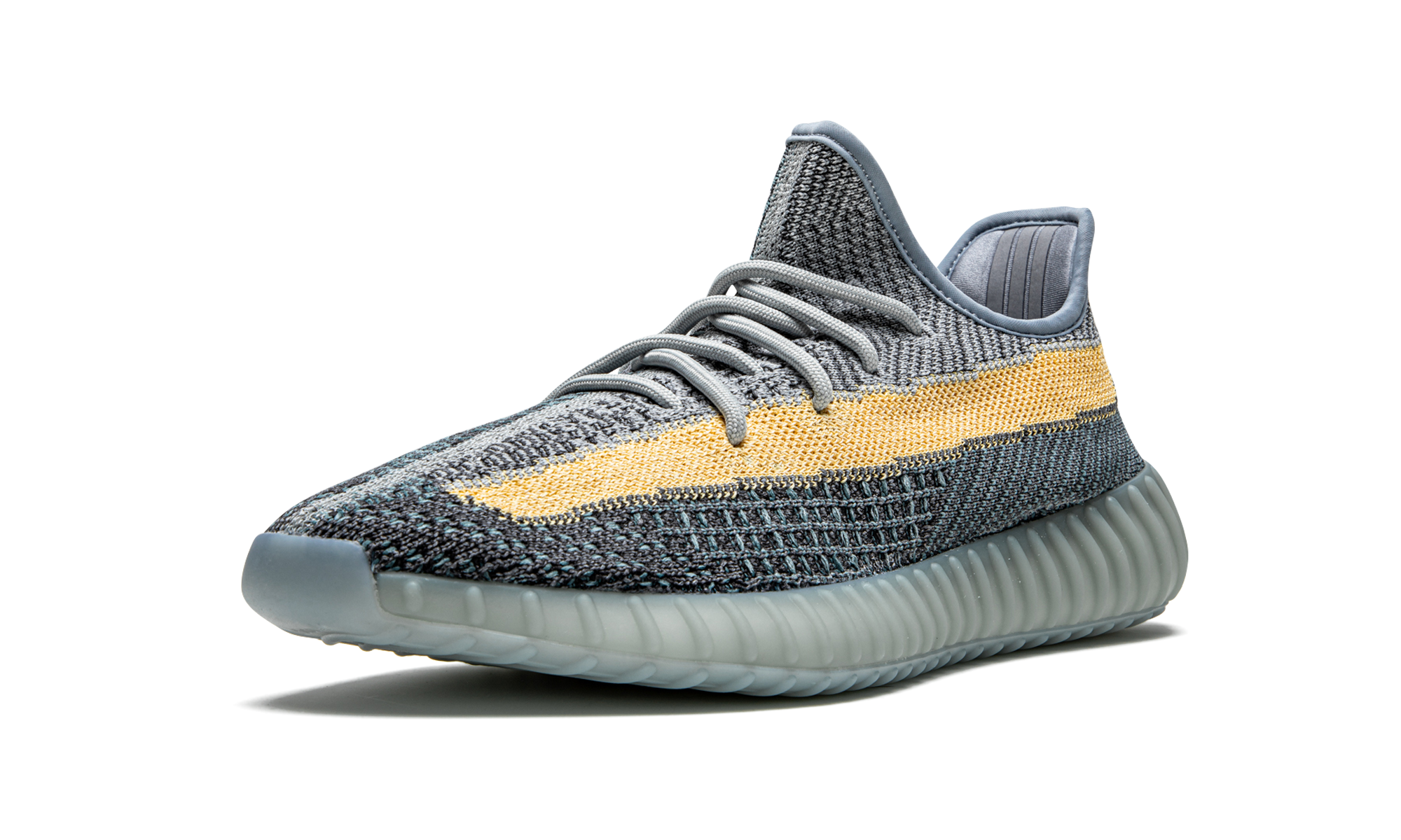 adidas yeezy boost 350 v2 ash blue+GY7657+left diagnol single view